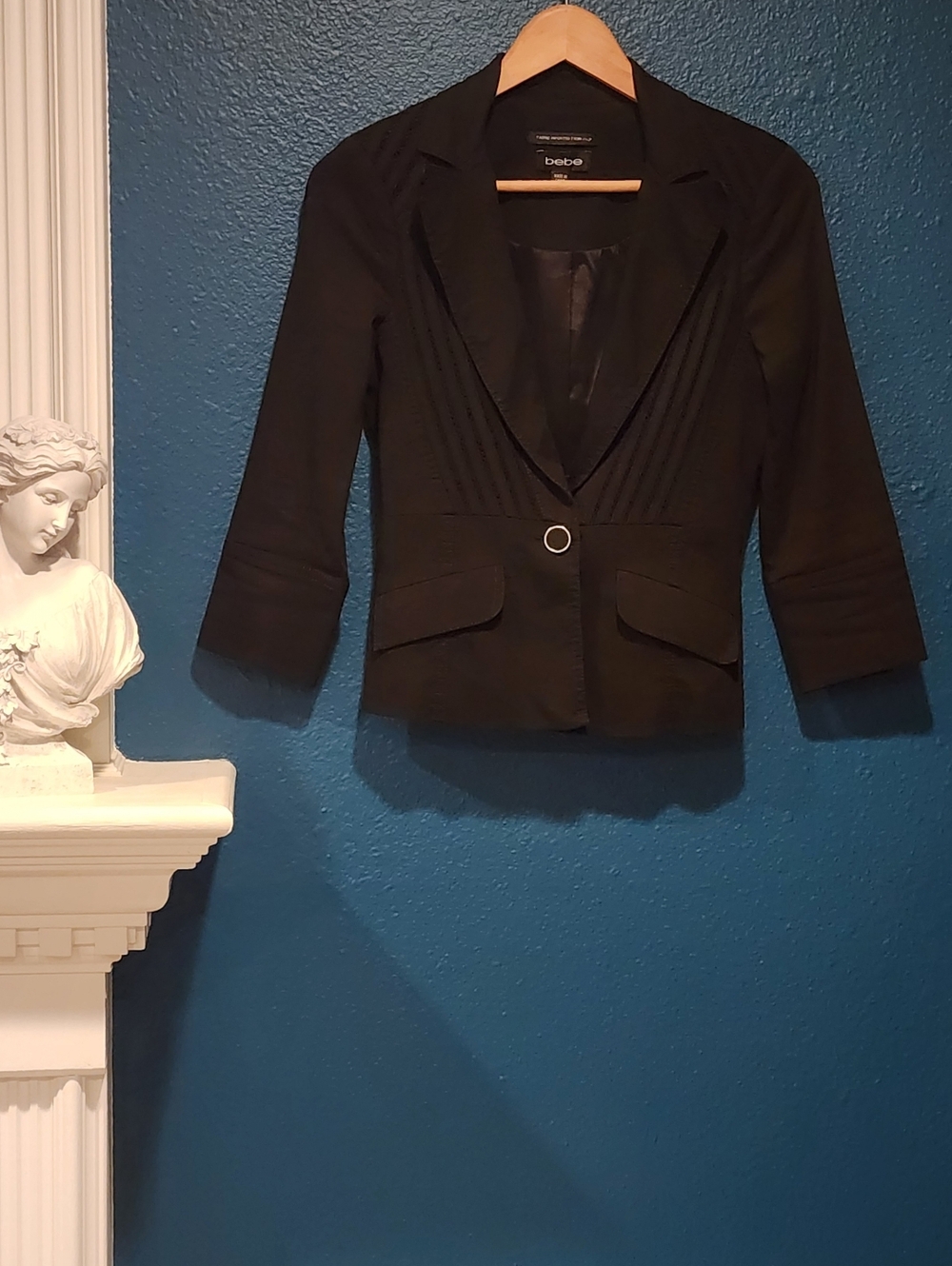 BEBE - Black Blazer X Embellished